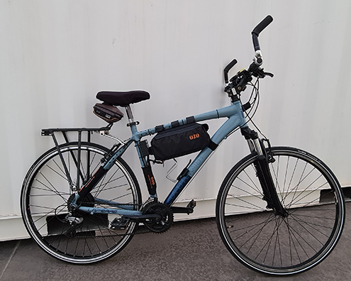 Vélo Lapierre Water, kit 250W, moteur roue, batterie sacoche