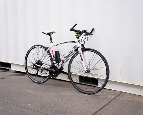 vélo de route spego s125 kit route batterie gourde