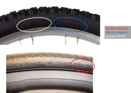 Pneu vélo : différentes indications