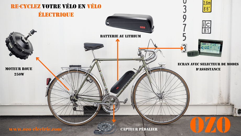 Moteur roue pour son v lo lectrique comment l entretenir OZO