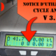 Notice d'utilisation du cycle analyst v3 / v3.14 pour vélo électrique