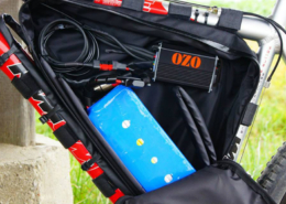 VTT KTM Team series kit électrique 750W, batterie PVC dans sacoche