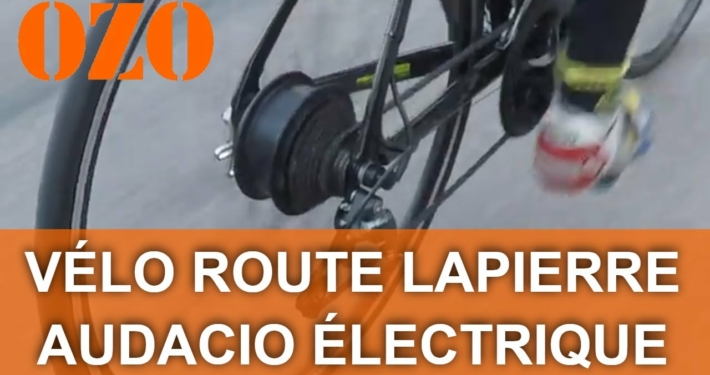 Montage électrique sur vélo de route LaPierre Audacio ~ OZO