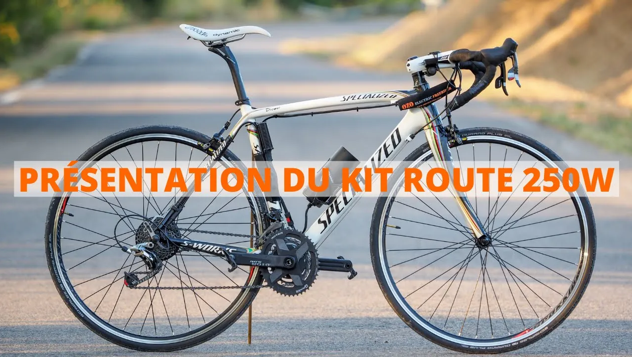 Présentation du kit électrique route 250W OZO pour vélo de route - Ozo