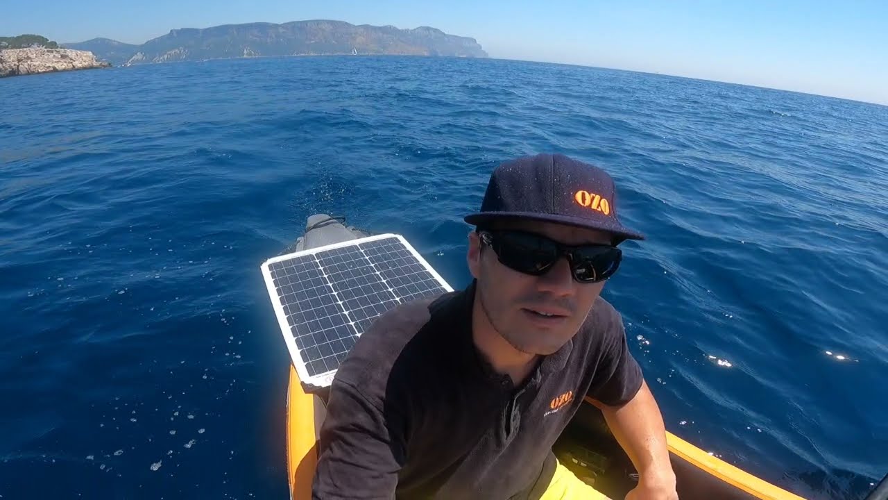 Kit moteur électrique pour KAYAK OZO essai proto Juin 2021 Ozo, le blog