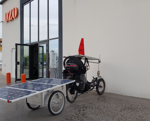 Trike éléctrosolaire